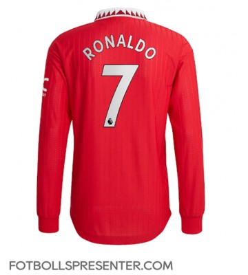 Manchester United Cristiano Ronaldo #7 Hemma Matchtröja 2022-23 Långärmad